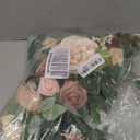 Ling's moment 1PCS Dusty Rose Arch Flowers Artificial Floral Swags Wedding Centerpieces Faux Flower Garland Greenery Arrangements for Engagement Party Sweetheart Table Decor Welcome Signs Wall