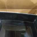 IRIS USA Cat Litter Box XX-Large Open Top with High Sided Walls Tall Scatter Shield Scoop Included Easy Clean Plastic Pan for Big Cats Kittens Multi-Cat Households 30"L x 20"W x 14"H Black