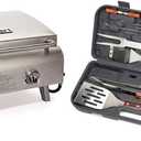 Cuisinart CGG-306 Chef's Style Portable Propane Tabletop 20,000 BTU Professional Gas Grill