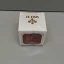 MEEDEE Rust Velvet Ribbon 3 Inch Rust Fringe Ribbons Raw Edge Silk Velvet Ribbon for Wreaths, Flower Bouquet, Photography, Dress Sash, Baby Shower, Wedding Decor (3 Yards)