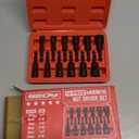 12-Piece Magnetic Nut Driver Set - Premium Impact Power Hex Nut Driver Drill Bit Master Kit, SAE & Metric, 1/4-Inch Quick-Change