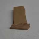 1/2 Pound Kraft Coffee Bags - 50 Count - Brown