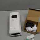 Touchless Automatic Foaming Hand Soap Dispenser Wall Mount, Motion Sensor Foam Liquid Refill Bottle Sanitizer Dispensing for Bathroom Kitchen Home Farmhouse Station (1305-white)