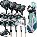 PGF Lady Gold TP Women's Complete Golf Club Package Set [17-Pieces][Hand: Right] [Length: Petite]