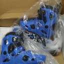 Bont Scoot Kids Inline Skates - Performance Speed Skates - Junior Girls Boys Roller Skates, Bont 13c-13.5c, Blue