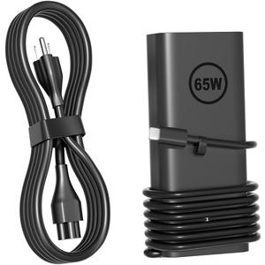 65W USB C Charger Compatible with Dell Pro 13 14 16 Xps 12 13 9315 7390 inspiron-7306 5620 5310 Chromebook 3100 3110 Latitude 5410 5330 5420 5440 5450 7410 7400 Laptop