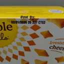 Simple Mills Pop Mmms Cheddar Baked Snack Pack Crackers, Healthy Snacks for Kids, Individual Packs, Gluten Free, 8 Ct (Pack of 4), BBD:02.21.2026