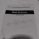 Bathroom Light Fixtures 4-Light, Brushed Nickel Vanity Light Over Mirror Dimmable 3 Color (3000K/4000K/6000K), Eye Protection LED Bathroom Lights Wall lamp Over Mirror with Clear Glass Shade