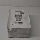 60 Pack 16 oz Disposable Coffee Cups No Lids, Gray Insulated Ripple Wall Paper Coffee Cups 16oz, Corrugated Beverage Paper Cups, To Go Cups for Hot Chocolate Tea Home Travel Office