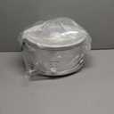 Hamilton Beach 4-Quart Slow Cooker with 3 Cooking Settings, Dishwasher-Safe Stoneware Crock & Glass Lid, Stainless Steel (33140G) (Silver & White)