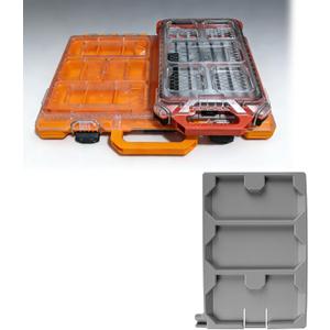 Adapter Board Compatible with Klein MODBOX, Compatible with Milwaukee Packout Toolboxes, Snap-On Storage Mounting Bracket, Workshop Organization System, Tool Storage Connector (1/2 Pcs)