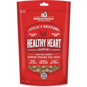Stella & Chewy's Freeze-Dried Raw Dog Food for Heart Health - Cage-Free Chicken - Natural Solution for Cardiovascular Support & Energy - Premium Raw Nutrition - 13oz