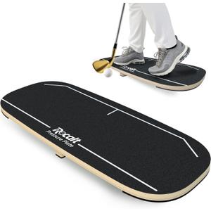 Rocalt Golf Pressure Plate - Weight Shift Board for Golf Swing Trainer, Indoor & Outdoor Practice, Anti-Slip Design for All Skill Levels, Improving Strength & keep Tempo
