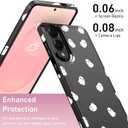 Goodon for Samsung Galaxy S25 Edge Case Wallet - Flip Folio Leather Cover with Trendy Floral Design, 3 Card Slots & Kickstand Function, Protective Phone Case for Women and Girls - Cute Little Ghosts