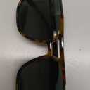 FEISEDY Retro Square Aviator Sunglasses Women Men 70s Vintage Trendy Plastic Frame Sun Glasses B2835 (Tortoise Frame/Dark Green Lens)