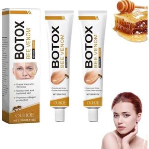 Pack of 2 Miehoous 2Pcs Bee Venom Cream Wrinkle Removal & Firming,Moisturizing,Lifting & Recovery for All Skin Type,AntiAging Bee Venom Cream,Face Cream Moisturizer, BBD: 12/30/27