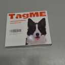 TagME No Pull Dog Harness with 2 Leash Clips,Lightweight & Visible for All-Day Walking, No Choke Pet Vest Includes AirTag Holder for Small Dogs,Black (Dark Gray)