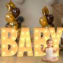 Marquee Letters 3 Feet Tall Large Light Up Letters Y Marry Me Engagement Party Decor Yellow Light Birthday Decorations Balloon Arch Kit Foam Sign Y