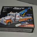 Tow Truck Building Kit 781 PCS, Crane Semi and Trailer Car Transporter, Construction Vehicles Building Blocks Set, Rescue Cars Compatible with Lego Truck, Gift for Boys Age 6-12 8-14 & Girls