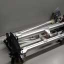 ToolPro Professional Grade Adjustable Drywall Stilts - for Drywall Installation, Painting, and More. Soft Strap Bands to Reduce Soreness and Smoother use (24-40 in., Aluminum)