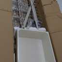 KIDINIX Kids Bookshelf and Toy Storage, Sturdy 3 Tier Sling Baby Bookcase with Toy Organizer, Toddler Montessori Book Shelf for Nursery, Bedroom, Playroom, Children Room, White