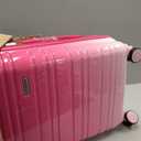 LARVENDER Carry on Luggage Sets 3 Piece, 20 Inch Suitcases, Berry Sparkling