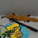 Flirt Pole for Dogs, Interactive Toys Tug-of-war for Dogs, Four-Section Retractable Adjustable Length, Chase Toys with Rope Chewing Sticks, for Outdoor Exercise & Training