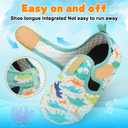 LeIsfIt Kids Water Shoes Girls Boys Quick Dry Aqua Socks Breathable Swim Shoes Non-Slip Barefoot Socks for Beach Surf