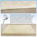 Baby Play Mat for Floor Nursery Rug Muscle Mat Area Rug Playroom Rug 79"x110" Playpen Mat Memory Foam 1.3" Thick Crawling Mat for Babies,Toddlers, Infants, Kids,Light Beige