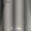 NICETOWN 50% Light Blocking Vertical Blinds for Sling Door, Silver Grommet Top Window Curtains, Curtains for Patio, Extra Wide Drapes (White, W100 x L84)