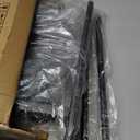 iDavosic.ly 4 Tier Large Plant Stand Indoor with 10 Inch Wide Tray, Tiered Corner Metal Outdoor Flower Display Holder Shelf, Folding Tall Rack for Patio Porch Living Room, Modern Black