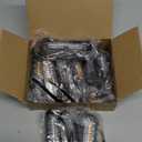 BooYu Amber/Red LED Surface Mount Emergency Strobe Flashing Lights for Firefighter/Police/Trucks/Vehicles/Car, Ultra Slim Sync Feature Hazard Warning Beacon Grille Light Bar (8 Pcs)