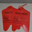 Ski Boot Horn 13 inch Shoe Horn for Ski and Snowboard Boots Cuttable Shoe Horn for All Ski Boots, Helps Insert Boot Liners (Red, 2 Pcs)