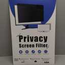 [2-Pack] 24 Inch Privacy Screen for Computer Monitor 16:9 Aspect Ratio, Eye Protection Anti Blue Light Glare Shield, 24inch Removable Black Blackout Anti Spy Desktop Security Private Filter