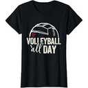 Volleyball Teen Girl Women Volleyball Graphic Volleyball T-Shirt, S