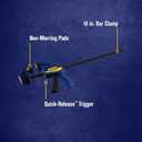 IRWIN QUICK-GRIP Bar Clamp, One-Handed, Medium-Duty, 18-Inch (1964719)