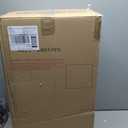 Cordless Roman Shades for Windows - 36 Inch Width x 64 Inch Length (White) - Blackout Polyester Window Privacy Blinds for Bedroom, Kitchen & Dining Room by Achim Home Decor