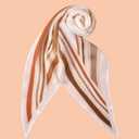 Rhombic Scarfs for Women Travelling Sunscreen Fashion Scarves Striped Print Pashmina Shawls Wraps