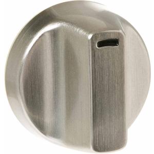 GE WB03X29392 Range Surface Burner Knob (Stainless Steel)
