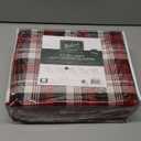 Woobrich Flannel Sheets Queen Size - 100% Cotton Double Brushed Bed Sheets, Deep Pockets 16 Inches Queen Sheet Set, All Seasons Breathable & Extra Soft - Warm & Cozy, 4 Piece