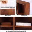 Dog Memorial Shadow Box with Pen,11x4x14 Inch Pet Ashes Keepsake Wall-Mountable Display Case for Dog /Cat Loss Sympathy Gifts - Wooden