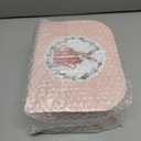 Tea Party Set for Little Girls, 49PCS Princess Tea Time Toys Including Tea Set Dessert Carrying Case, Kids Kitchen Pretend Playset, Tea Set for Girls Birthday Toddler Age 3-8, Pink