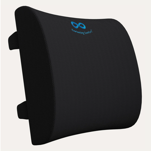 Everlasting Comfort Lumbar Support Pillow for Office Chair - Memory Foam Back Cushion for Chair, Car, Couch - Lumbar Pillow Promotes Better Posture, Back Pain Relief - Ideal for Gaming and Desk Chairs