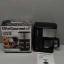Elite Gourmet EHC9420 Automatic 5-Cup Brew & Drip Coffee Maker with Pause N Serve Reusable Filter, On/Off Switch, Water Level Indicator