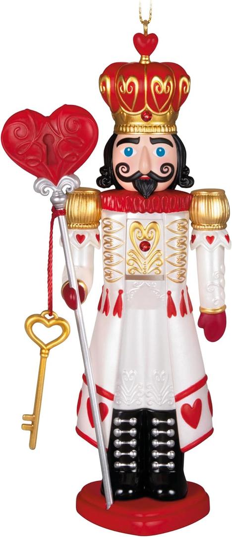Hallmark Keepsake Christmas Ornament, Noble Nutcrackers King of Hearts, Gifts for Christmas Lovers