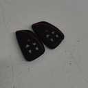 TANDRIVE Key Fob Cover for 2022-2025 2026 Chevy Silverado 1500 GMC Sierra 1500, 2024-2026 Silverado Sierra 2500HD 3500HD, Silicone, 2-Pack, Black