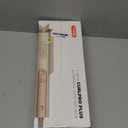 TYMO Ionic Hair Straightener Brush - One-Step Hair Straightener for Women, Straightening Brush with Negative Ions, 16 Temp Settings, LCD Display, Dual Voltage, Hot Comb Flat Iron for Frizz-Free Styles (Elegant Matte Black)