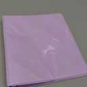 SUNEE 3 Ring Binder 1 Inch D Ring, Clear View Binder Three Ring PVC-Free (Fit 8.5x11 Inches) for School or Office Supplies, Light Purple, 1 Pack