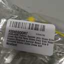 Toddler Sandals Jelly Shoes Girls Unisex Boy Flat Retro Slides Clear Kids Water Slippers Slingback Summer Beach Size 8 Adjustable Buckle Glitter Dress Soft (White)