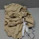 Wrap Around Dust Ruffle Bed Skirt - Cream - for Queen Size Beds with 15 in. Drop  Easy Fit Elastic Strap - Pleated Bedskirt with Brushed Fabric - Wrinkle Free, Machine Wash - by CGK Linens